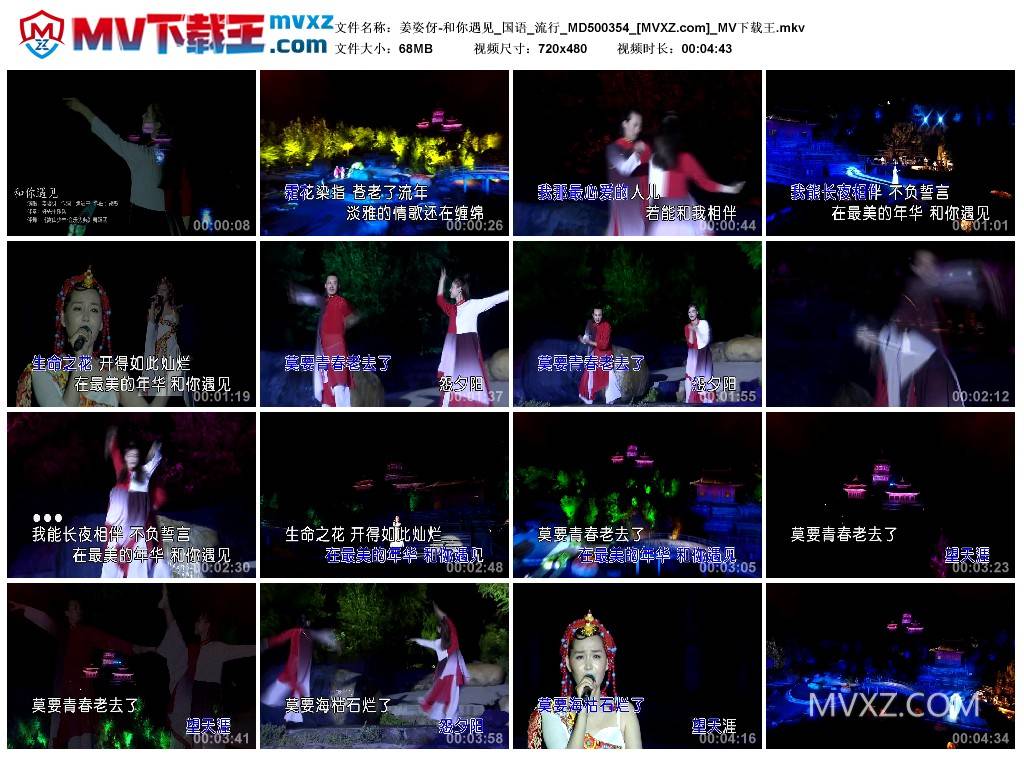 姜姿伢-和你遇见_国语_流行_MD500354